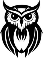 Owl - High Quality Vector Logo - Vector illustration ideal for T-shirt graphic
