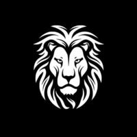 Lion, Minimalist and Simple Silhouette - Vector illustration