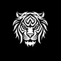 Tiger, Minimalist and Simple Silhouette - Vector illustration