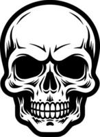 Skull - High Quality Vector Logo - Vector illustration ideal for T-shirt graphic