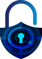 Modern Technology Cybersecurity Icon Crop-out png