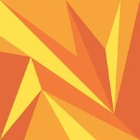 yellow colored triangles background vector