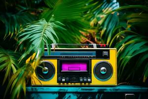 ghetto blaster generar ai foto