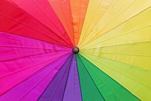 Colorful umbrella background. photo
