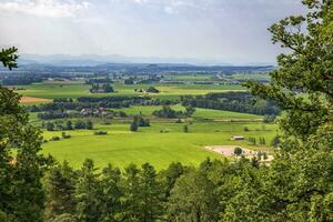 pintoresco escenario. un imagen de un vistoso paisaje en baden-wurtemberg, Alemania foto