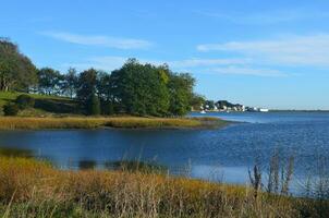 del sudeste Massachusetts paisaje en el costa de el Oceano foto