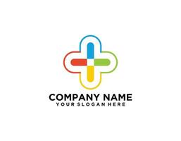 Medical pharmacy logo design template.- vector illustrator