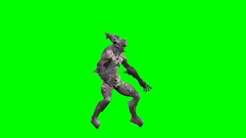 monster varelse demon grön skärm animation, monster krom nyckel, visuell effekt, vfx, fä, behemoth, freak, jätte, val, djurisk video
