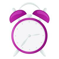 Alarm clock  isolated on white background vector