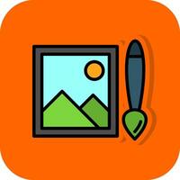 Painter Vector Icon Design