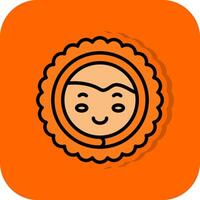 Eskimo child Vector Icon Design