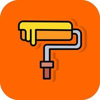 Paint Roller Vector Icon Design