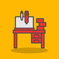 Desk Vector Icon Design