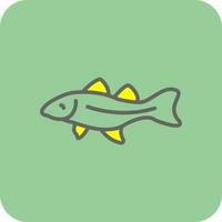 Arctic cod Vector Icon Design