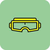 Vr Goggles Vector Icon Design