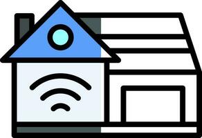 Smart Home Vector Icon Design