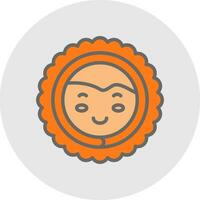 Eskimo child Vector Icon Design