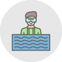 Floating Vector Icon Design