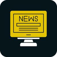 News Vector Icon Design