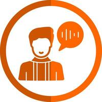 Voice Command Vector Icon Design