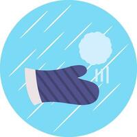 Snowball fight Vector Icon Design