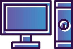 Computer Vector Icon Design
