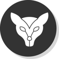 Arctic fox Vector Icon Design