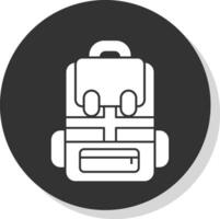 Backpack Vector Icon Design