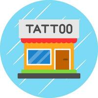 tatuaje estudio vector icono diseño