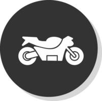 diseño de icono de vector de moto