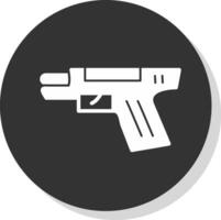 diseño de icono de vector de pistola