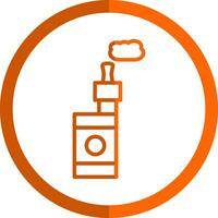 Vaper Vector Icon Design