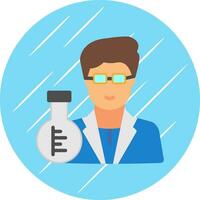 Scientist Vector Icon Design