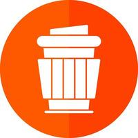 Paper Cup Vector Icon Design