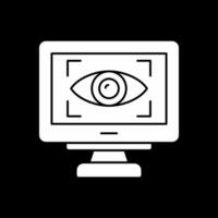 Eye Tracking Vector Icon Design