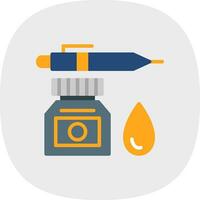 diseño de icono de vector de tinta