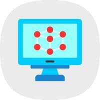 3d Model Vector Icon Design