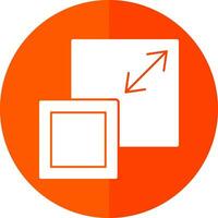 Resize Vector Icon Design