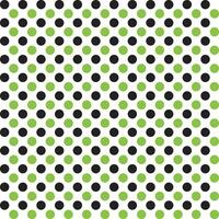 Light green and black dot pattern background. Polkadot. Dot background. Seamless pattern. for backdrop, decoration, Gift wrapping, wall tiles, floor tiles. vector