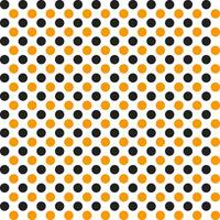 Orange and black dot pattern background. Polkadot. Dot background. Seamless pattern. for backdrop, decoration, Gift wrapping, wall tiles, floor tiles. vector