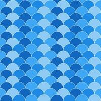 Blue fish scales pattern. fish scales pattern. fish scales seamless pattern. Decorative elements, clothing, paper wrapping, bathroom tiles, wall tiles, backdrop, background. vector