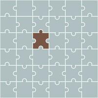 Brown jigsaw pattern. jigsaw line pattern. jigsaw seamless pattern. Decorative elements, clothing, paper wrapping, bathroom tiles, wall tiles, backdrop, background. vector