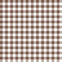 Brown plaid pattern background. plaid pattern background. plaid background. Seamless pattern. for backdrop, decoration, gift wrapping, gingham tablecloth, blanket, tartan. vector