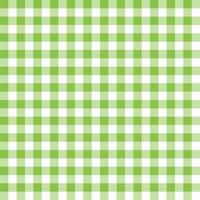 Light green plaid pattern background. plaid pattern background. plaid background. Seamless pattern. for backdrop, decoration, gift wrapping, gingham tablecloth, blanket, tartan. vector