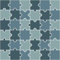 Grey jigsaw pattern. jigsaw line pattern. jigsaw seamless pattern. Decorative elements, clothing, paper wrapping, bathroom tiles, wall tiles, backdrop, background. vector