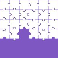 Purple jigsaw pattern. jigsaw line pattern. jigsaw seamless pattern. Decorative elements, clothing, paper wrapping, bathroom tiles, wall tiles, backdrop, background. vector