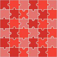 Red jigsaw pattern. jigsaw line pattern. jigsaw seamless pattern. Decorative elements, clothing, paper wrapping, bathroom tiles, wall tiles, backdrop, background. vector