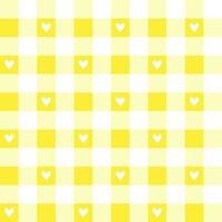 Yellow plaid pattern background. plaid pattern background. plaid background. Seamless pattern. for backdrop, decoration, gift wrapping, gingham tablecloth, blanket, tartan, fashion fabric print. vector