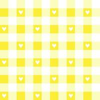 Yellow plaid pattern background. plaid pattern background. plaid background. Seamless pattern. for backdrop, decoration, gift wrapping, gingham tablecloth, blanket, tartan, fashion fabric print. vector