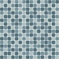 Grey tile background, rounded corners mosaic tile background, Tile background, Seamless pattern, Mosaic seamless pattern, Mosaic tiles texture or background. Bathroom wall tiles, swimming pool tiles. vector